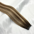Ash brown balayage GeniusWeft 50g