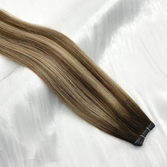 Ash brown balayage GeniusWeft 50g